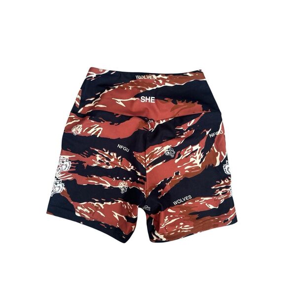 Darcsport Women's Athletic Shorts - Red and Black - Picture 2 of 10